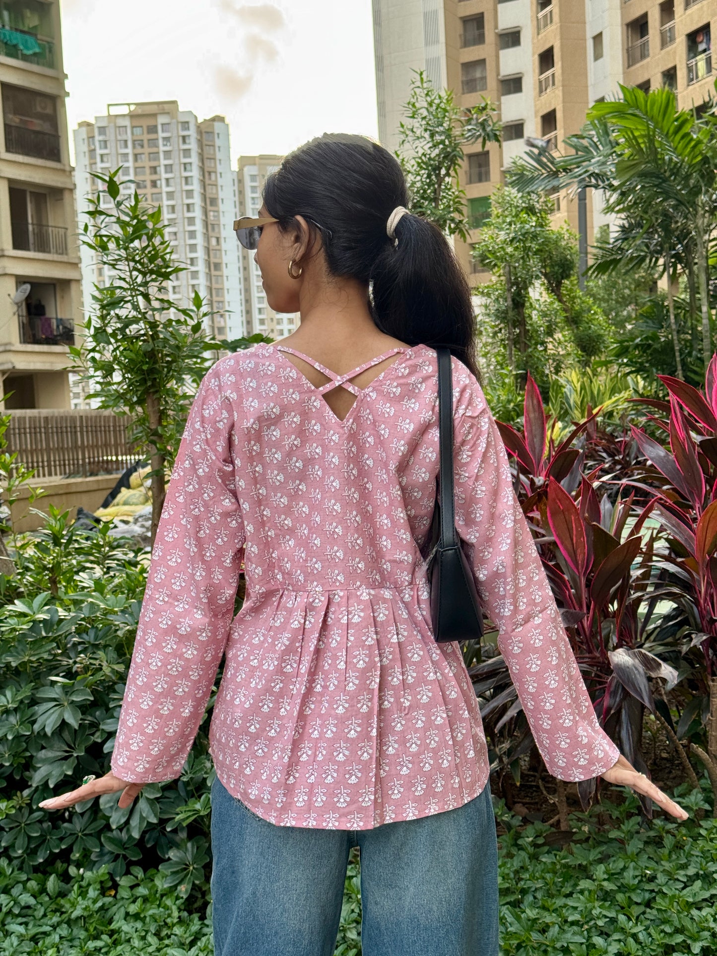 πΈ Printed Cotton Short Kurti β 4 Vibrant Shades