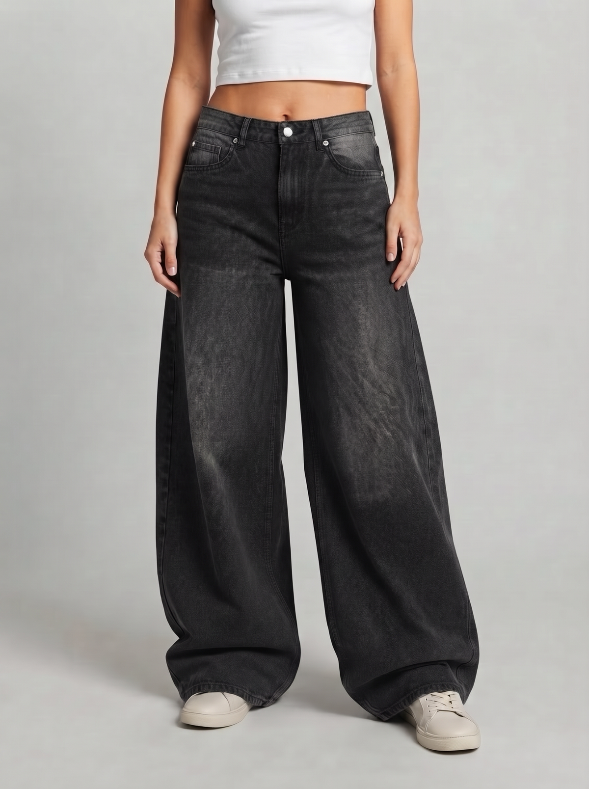 Super Baggy Washed Jeans