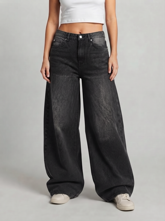 Super Baggy Washed Jeans
