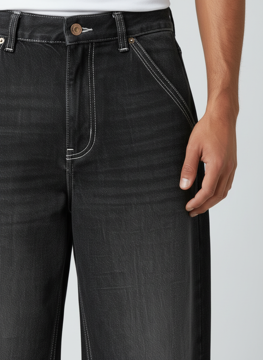 Dark Fade Baggy Jeans