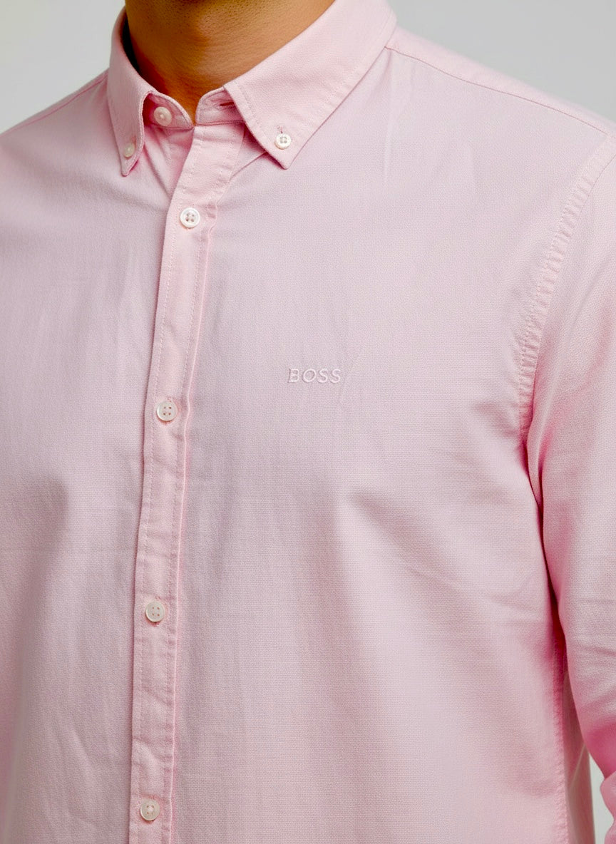 Premium Baby Pink Casual Shirt